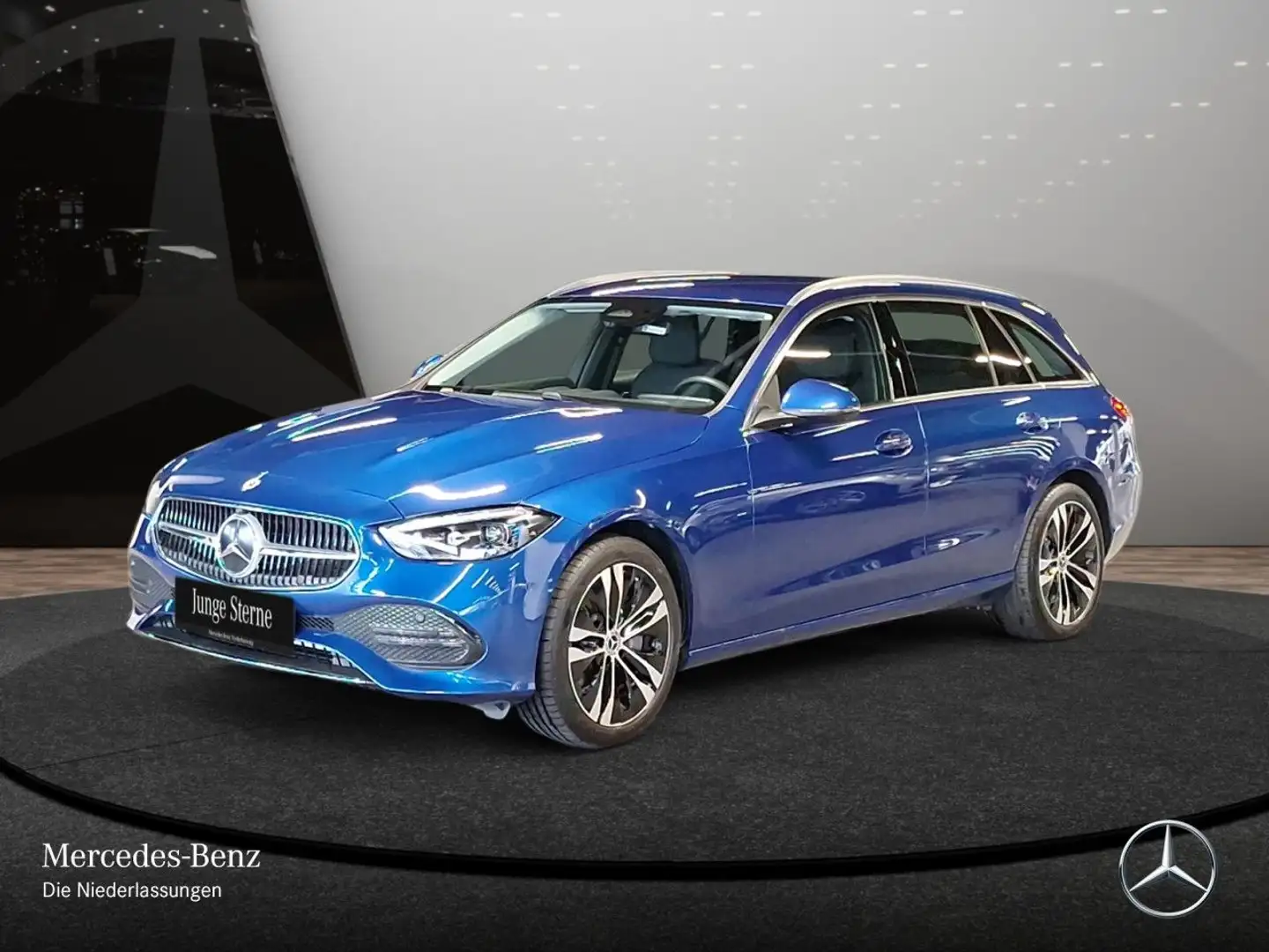 Mercedes-Benz C 200 T AVANTG+360+AHK+KEYLESS+9G Blau - 2