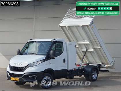 Iveco Daily 35C16 3.0L Open Laadbak met Kist Dubbellucht 3,5t
