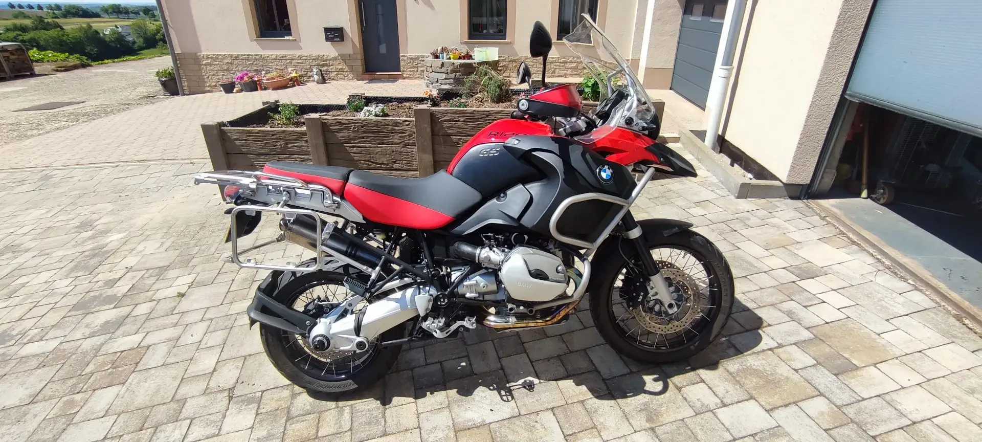 BMW R 1200 GS Adventure Rojo - 1