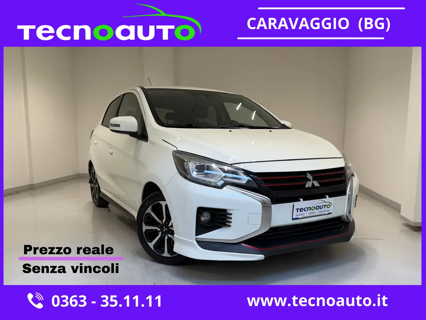 Mitsubishi Space Star 1.2 Launch Edition Bianco - 1