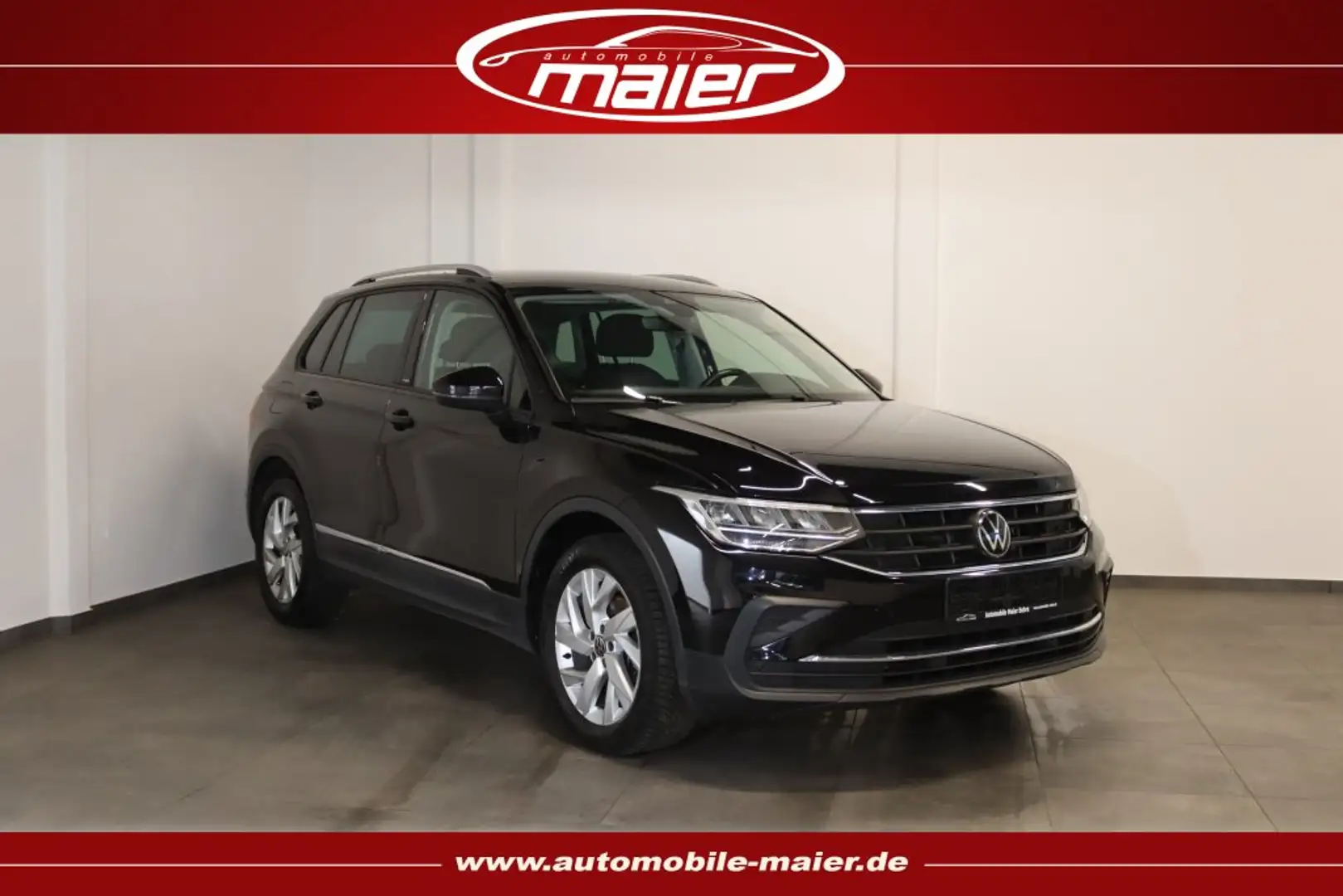 Volkswagen Tiguan 2.0 TDI Active-NAV-Kamera-ACC-AHK-LED-SHZ Noir - 1