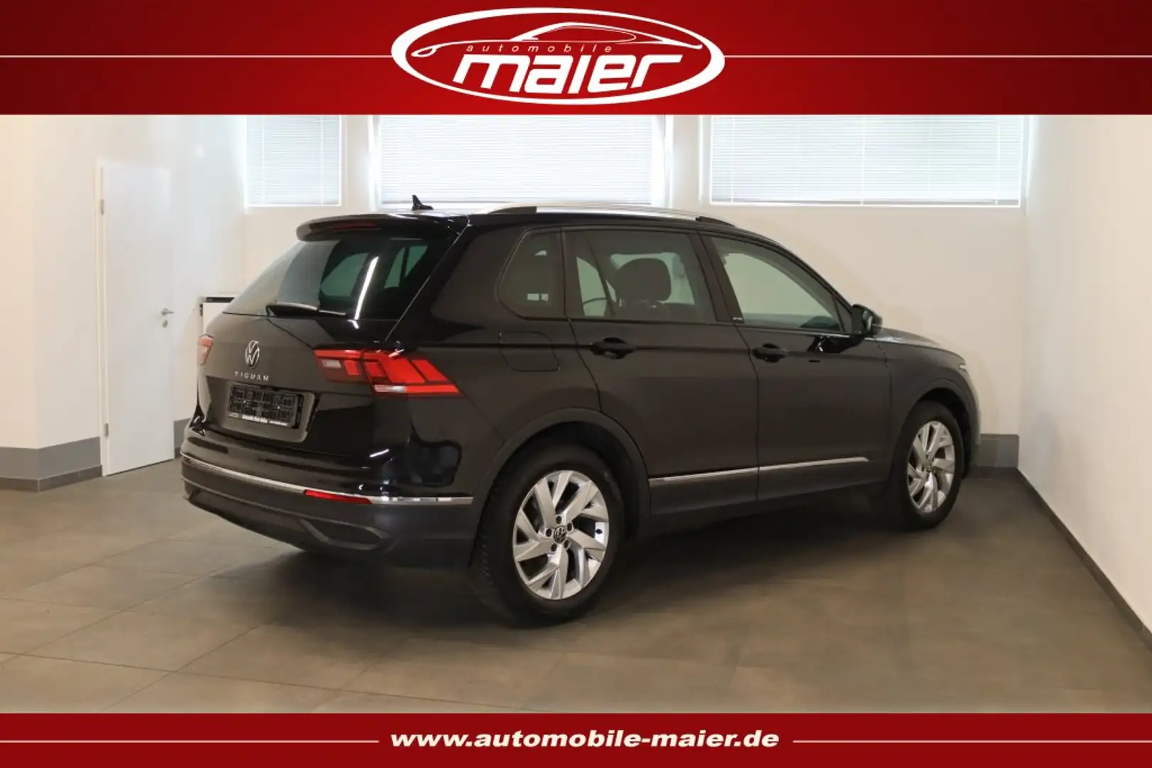 Volkswagen Tiguan 2.0 TDI Active-NAV-Kamera-ACC-AHK-LED-SHZ Noir - 2
