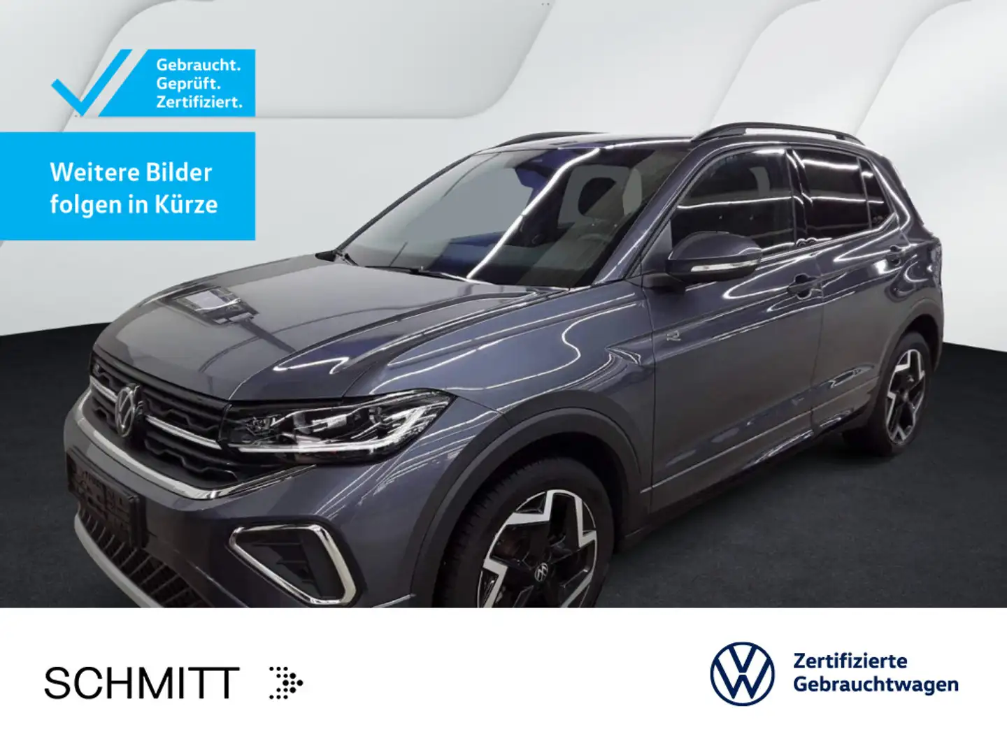Volkswagen T-Cross 1.5 TSI DSG R-LINE*AHK*KAMERA*ACC*NAVI*I Gris - 1