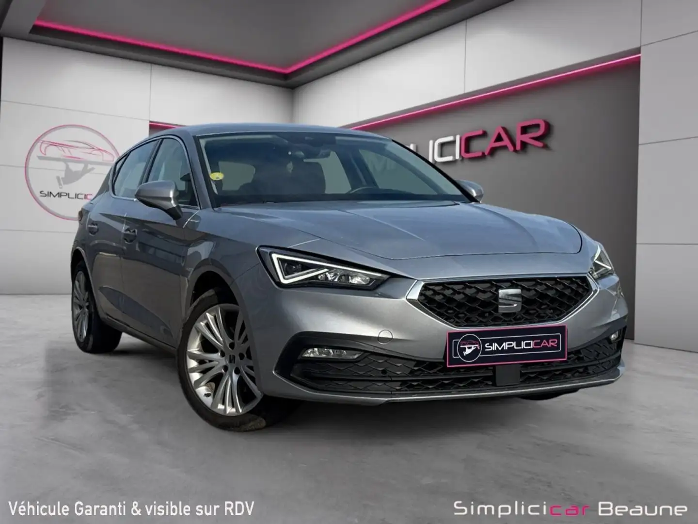 SEAT Leon 2.0 TDI 115 BVM6 Style Grau - 1