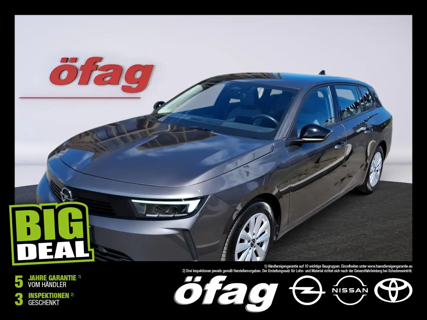 Opel Astra Sports Tourer Edition  1.5 CDTI Euro 6.4 9 Grau - 1