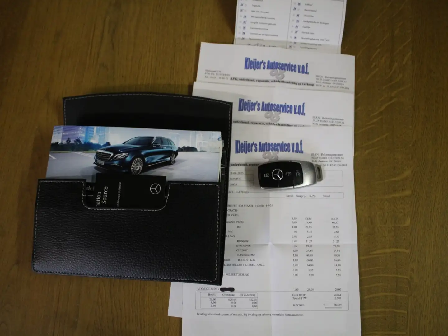 Mercedes-Benz E 300 Estate de | Inc BTW | Head-Up | Adaptieve cruise | Bleu - 2