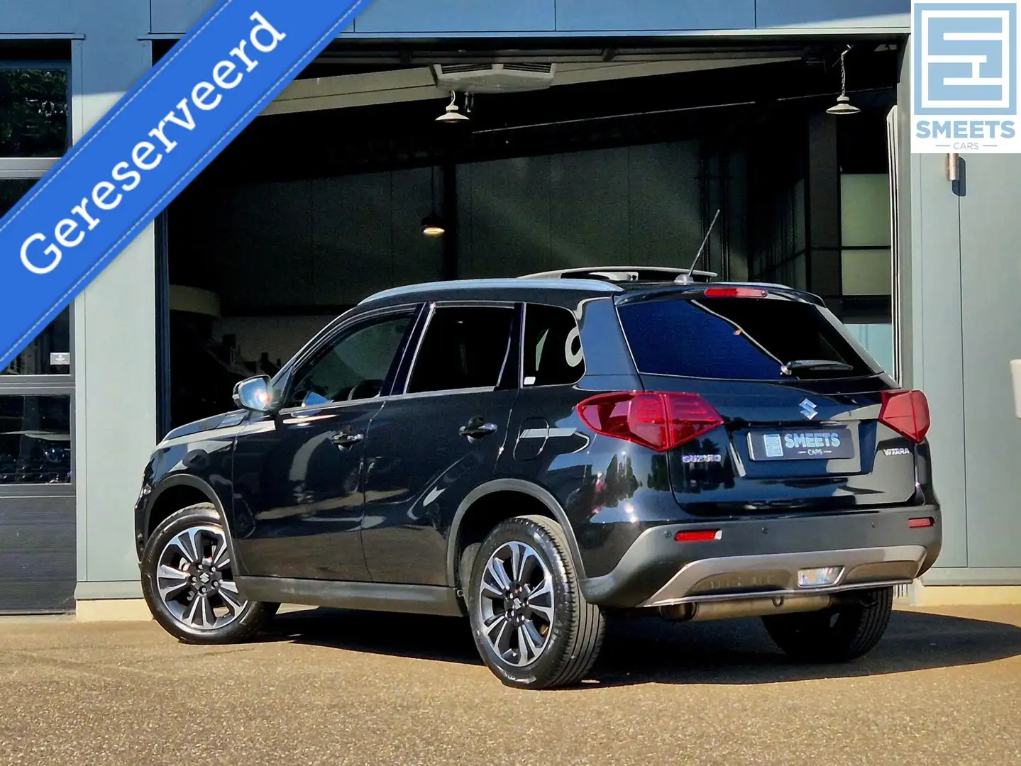 Suzuki Vitara 1.4 Boosterjet Stijl 1e Eig! |Nav|Alcant|Pano Zwart - 2