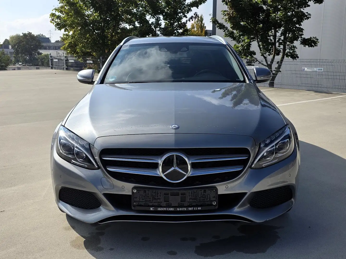 Mercedes-Benz C 200 C 200 T CGI AHK LED KAMERA LENKASSIST LEDER MEMO Gris - 2