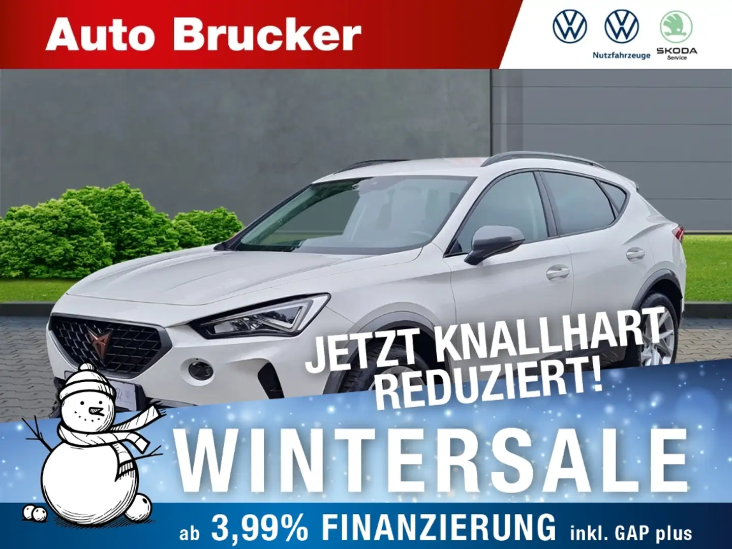 CUPRA Formentor 1.5 TSI+Spurhalteassistent+Klimaautomatik+Tempomat Weiß - 1