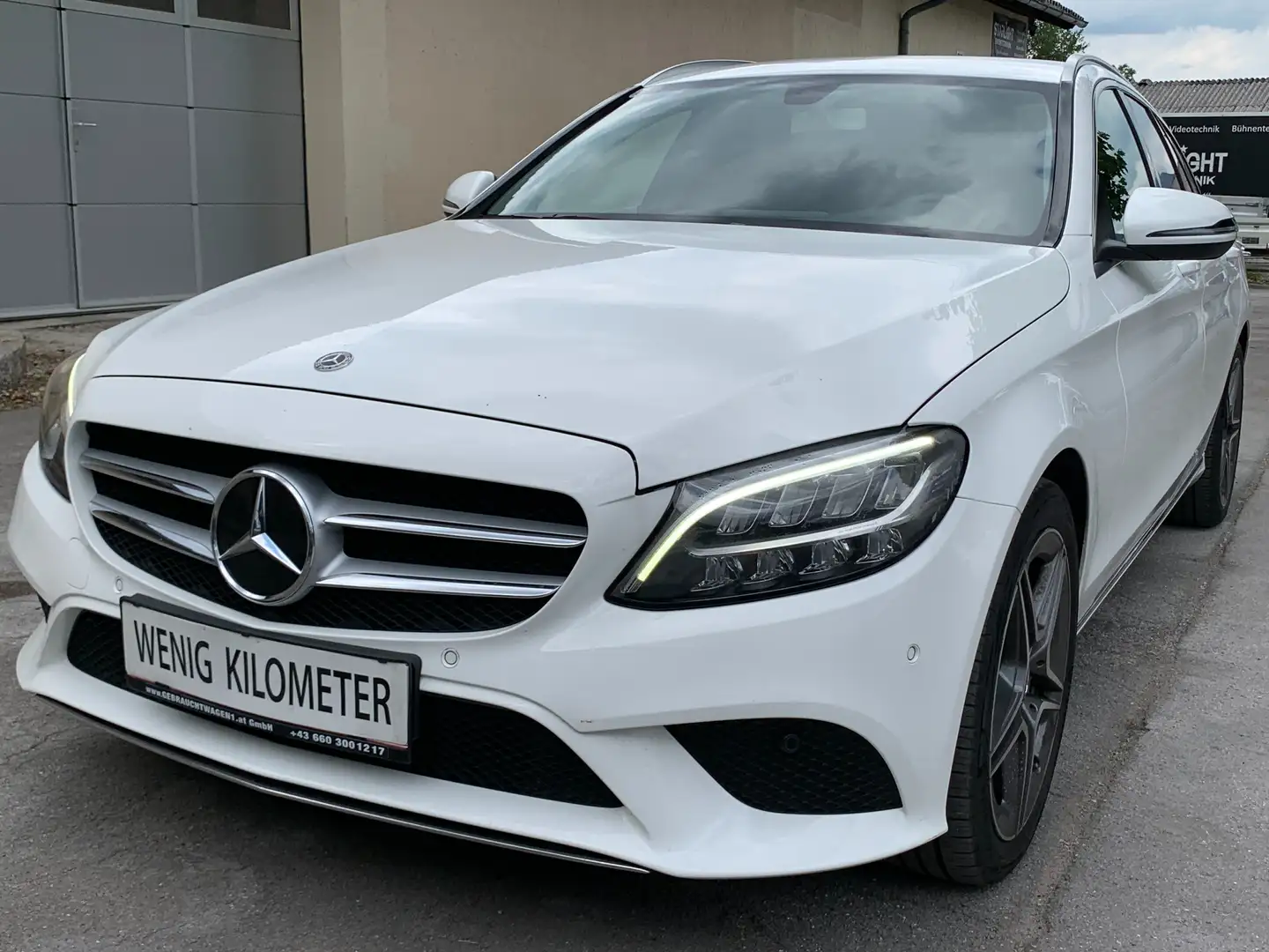 Mercedes-Benz C 180 C 180 d T, WENIG Km, sehr gepflegt und sparsam Weiß - 2