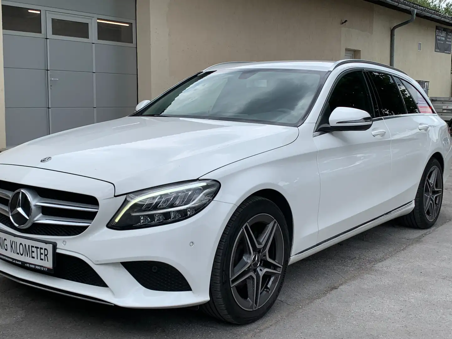 Mercedes-Benz C 180 C 180 d T, WENIG Km, sehr gepflegt und sparsam Weiß - 1