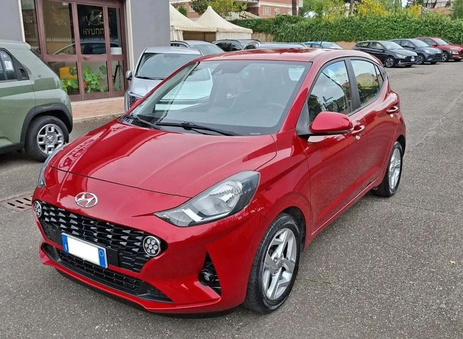 Hyundai i10 i10 III 2020 1.0 mpi Tech Connect Pack Rosso - 1