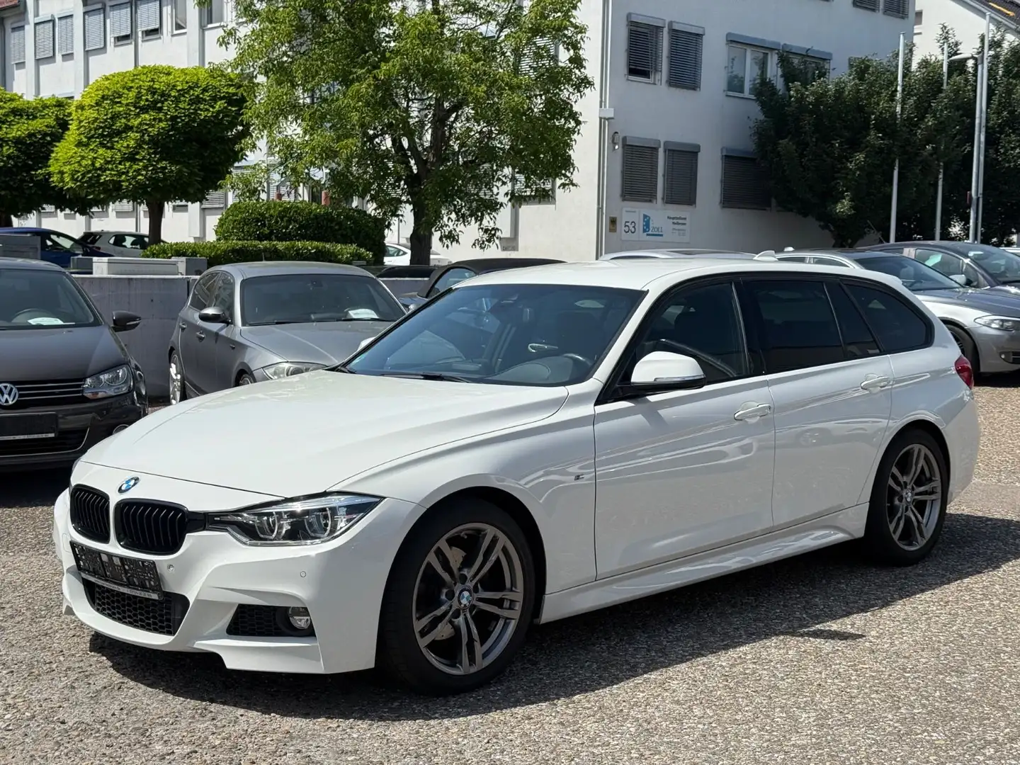 BMW 320 d Touring M Sport Paket-1.Hand-Navi-LED-AHK Weiß - 1