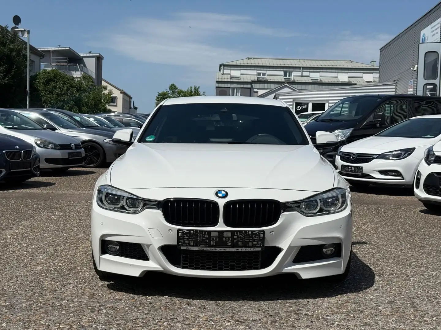 BMW 320 d Touring M Sport Paket-1.Hand-Navi-LED-AHK Weiß - 2