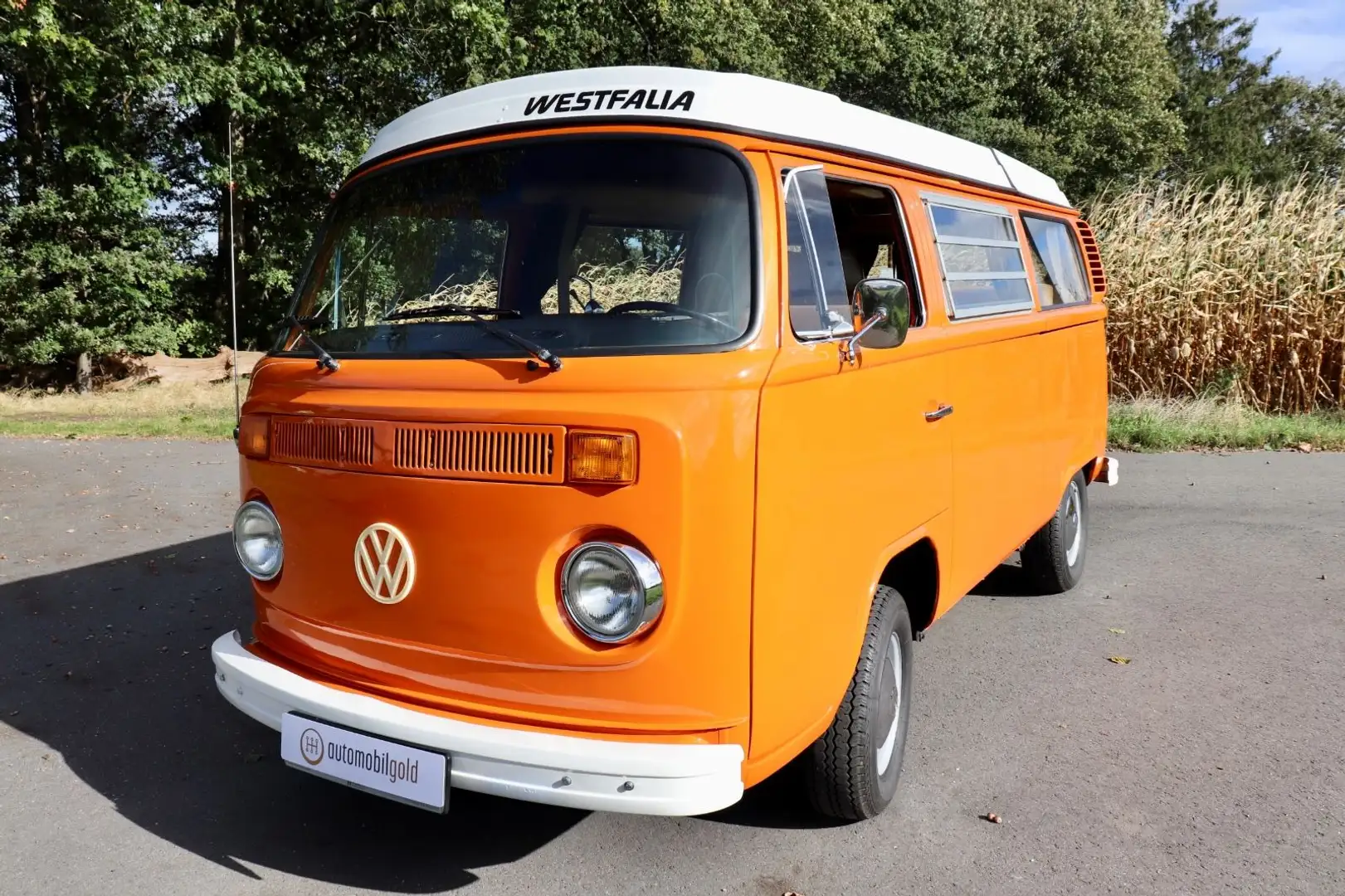 Volkswagen T2 T2-b Westfalia, Kult-Camper, Oldtimer Note 2 Naranja - 2