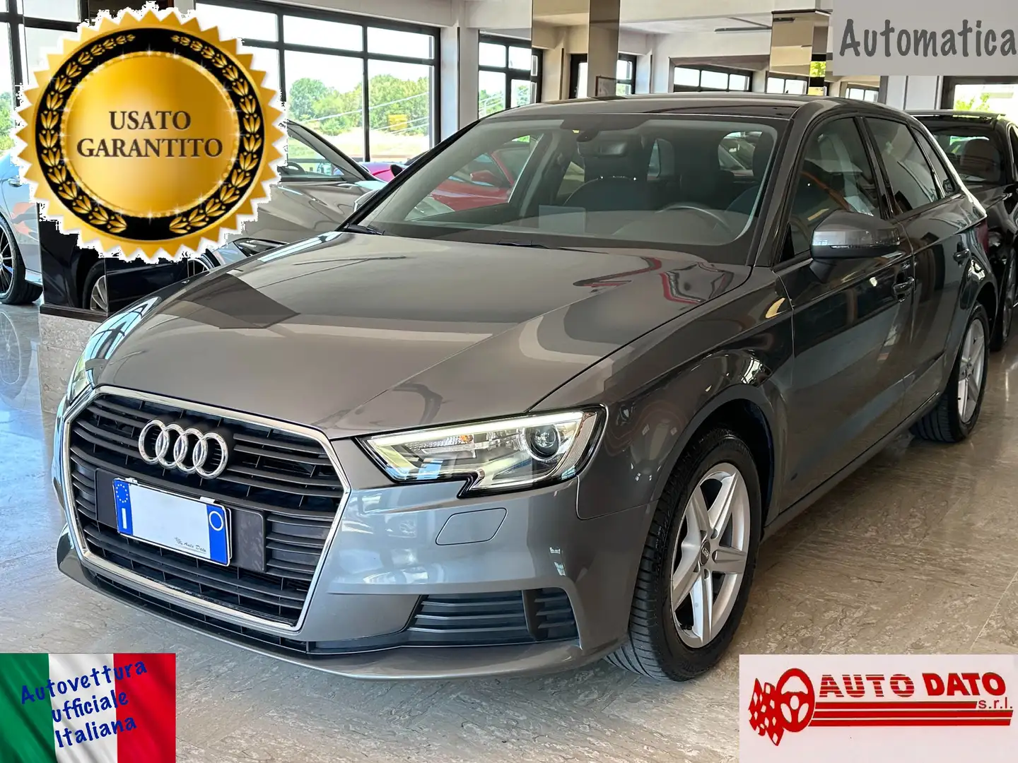 Audi A3 SB 35 2.0 TDI 150 cv. S Tronic BUSINESS Grigio - 1
