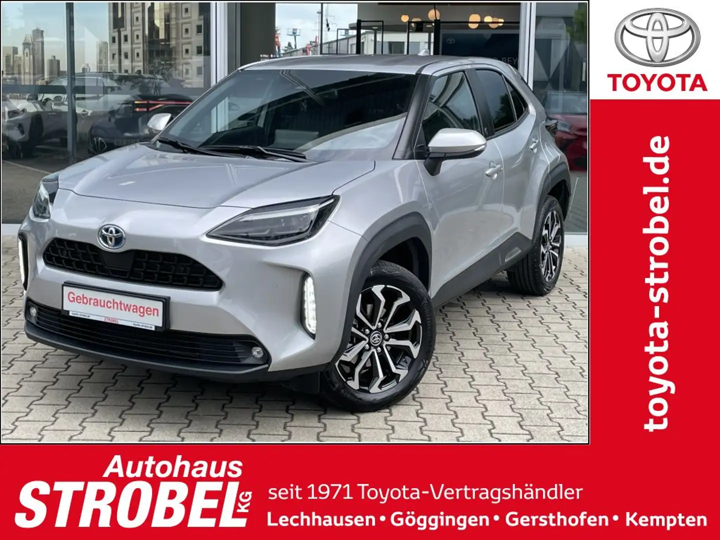 Toyota Yaris Cross Hybrid 1.5 VVT-i Team Deutschland Silber - 1