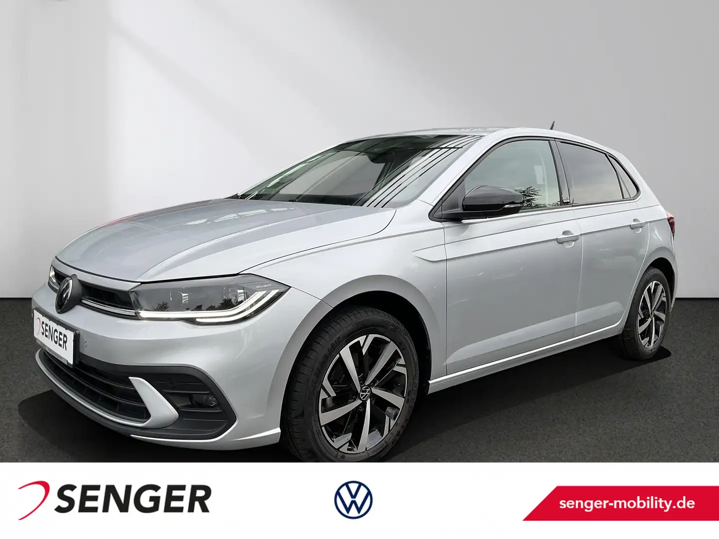 Volkswagen Polo 1.0 TSI Move DSG LED-Matrix Navi VZE Silber - 1