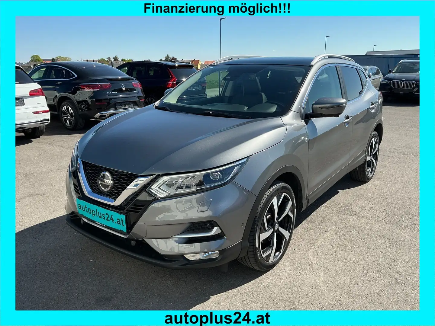 Nissan Qashqai 1,6 dCi Tekna Aut. *ACC, PANORAMA Grau - 1