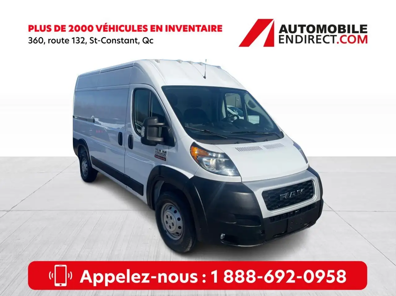 2020 RAM Promaster