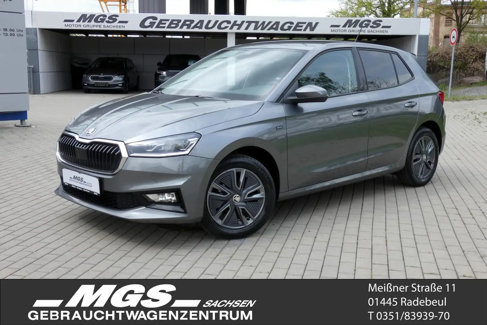 Skoda Fabia 'Drive' #KLIMA #KAM #DAB+ #AHK #TEMP Grau - 1