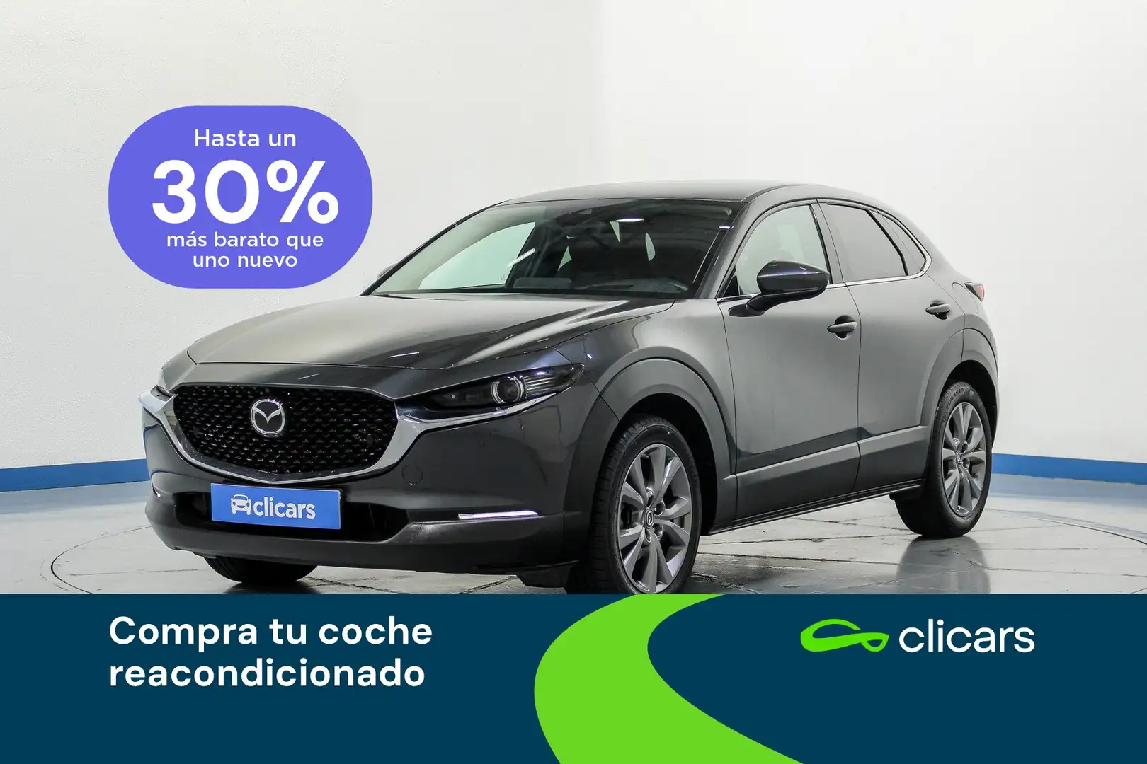 Mazda CX-30 2.0 e-Skyactiv-G Exclusive Line FWD 90kW Plateado - 1