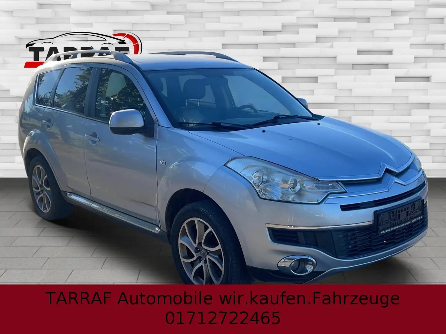 Citroen C-Crosser HDi 155 Exclusive 7Sitzer Navi Leder Ezüst - 2