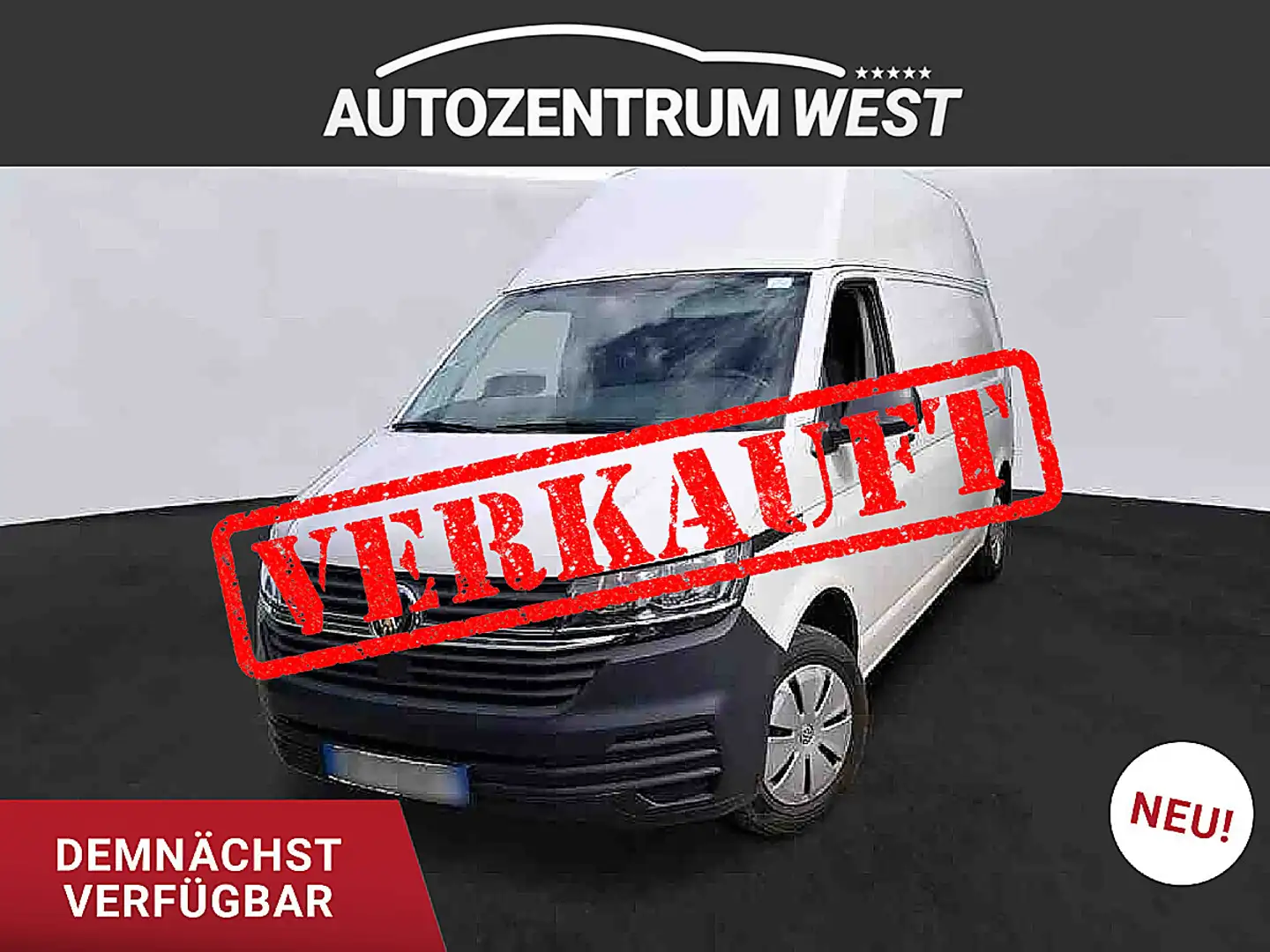 Volkswagen T6 Transporter T6 Kastenwagen LR HD 2,0 TDI 4Motion ..netto 29... Weiß - 1
