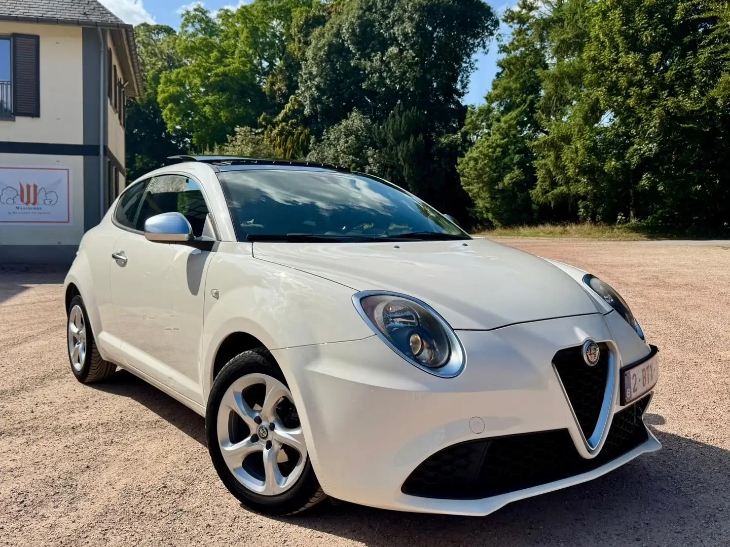 Alfa Romeo MiTo 1.4i Super / PANORAMISCH SCHUIFDAK Wit - 1