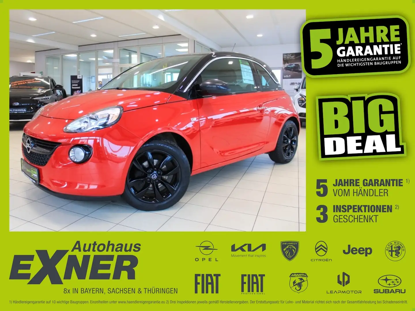 Opel Adam 1.4 120 JAHRE SHZ+Winterp.+LM+PDC+SportS. Rojo - 1