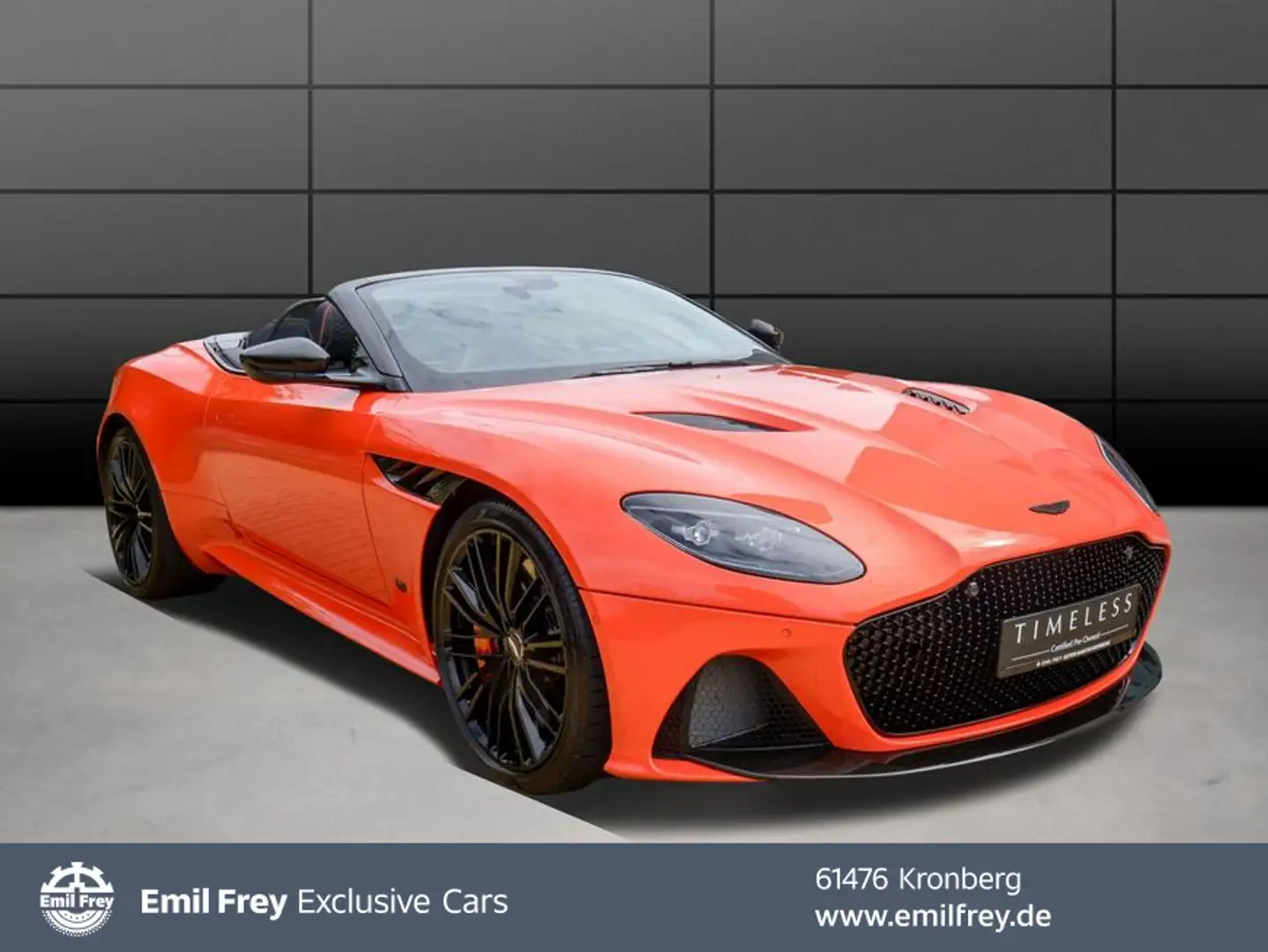 Aston Martin DBS Superleggera V12 Volante Naranja - 1