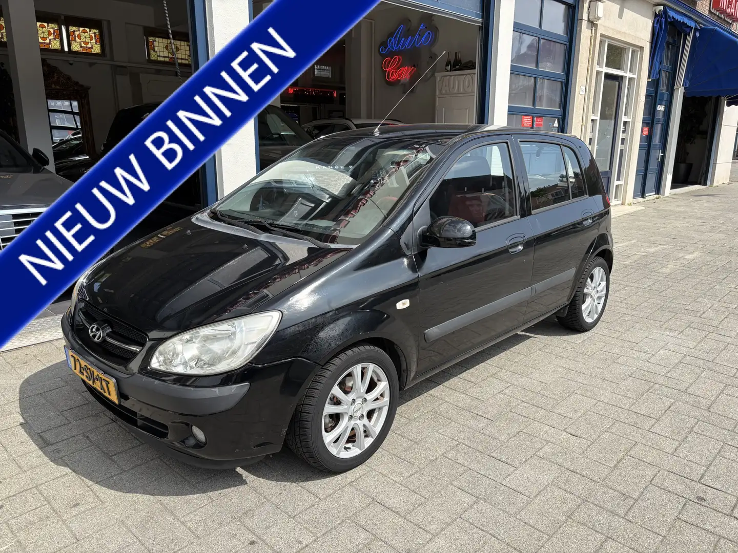Hyundai Getz 1.4i World Cup edition NW APK 06-2026/AIRCO/LM VEL Noir - 1