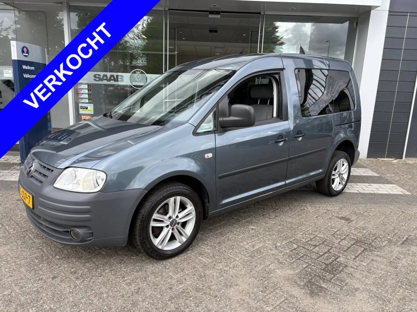 Volkswagen Caddy 1.6 Optive Comf. 5p. Gris - 1