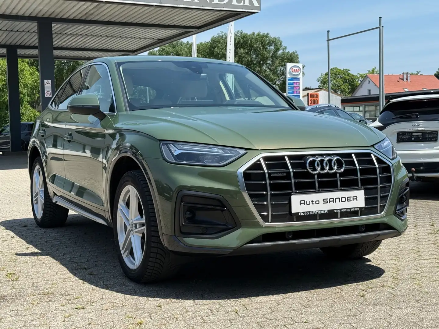 Audi Q5 Sportback 40 TDI quattro AHK LEDER KAMERA Grün - 1