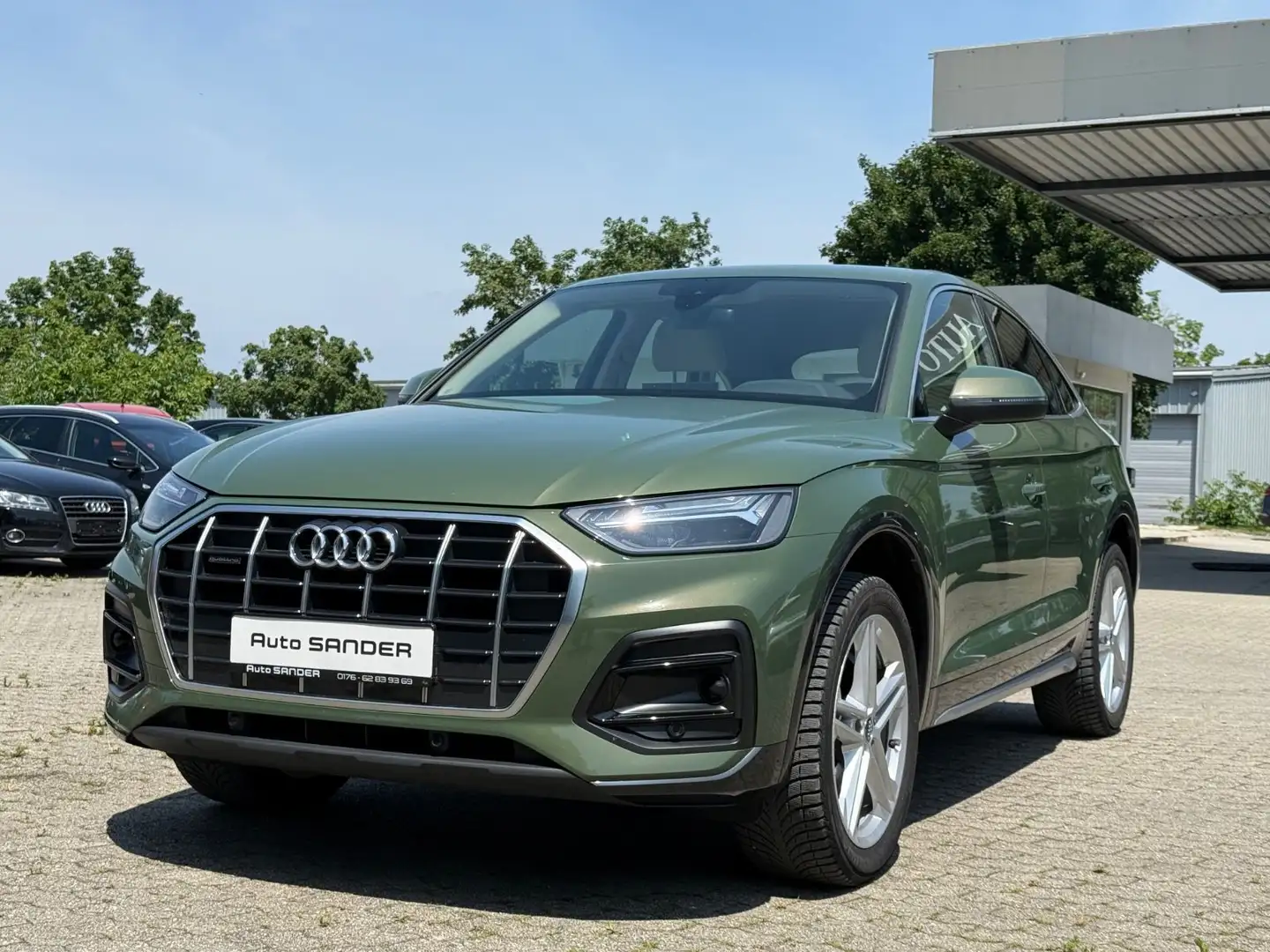 Audi Q5 Sportback 40 TDI quattro AHK LEDER KAMERA Grün - 2