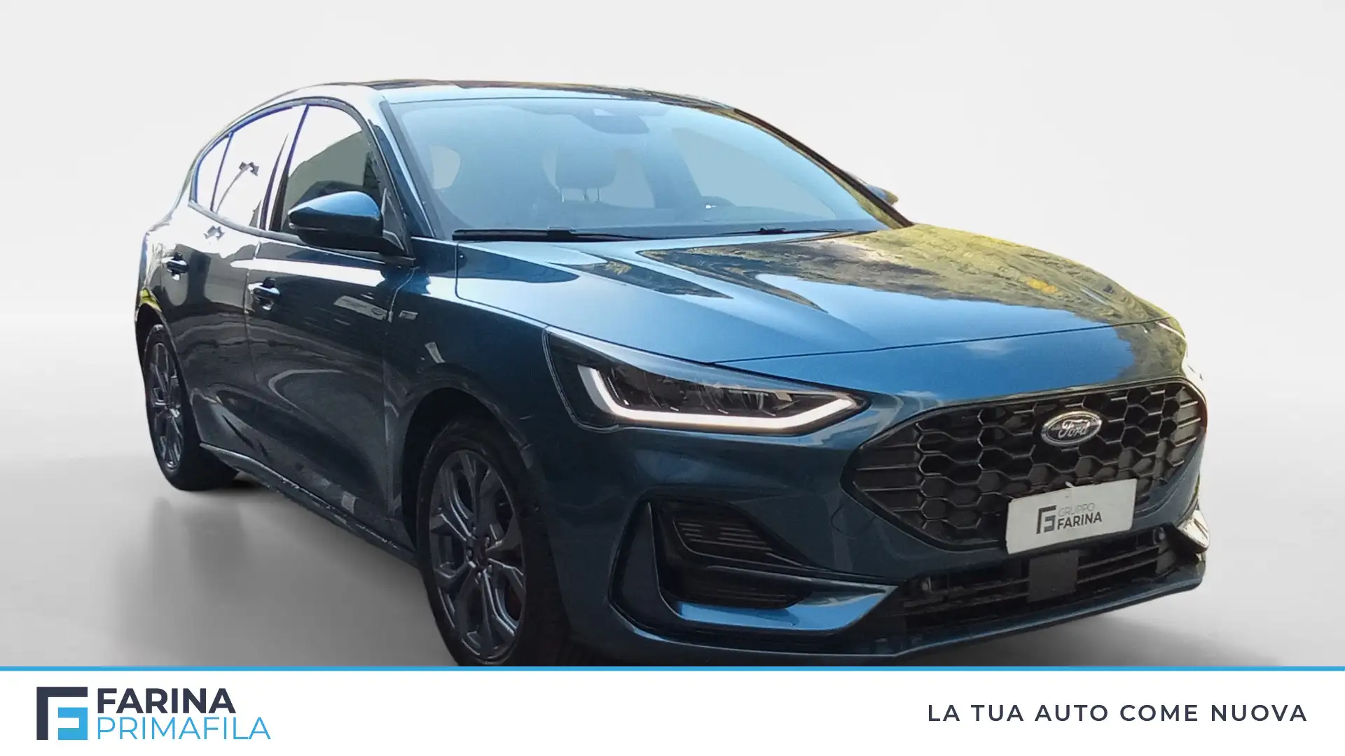 Ford Focus 1.0 EcoBoost Hybrid 125 CV 5p. ST-Line Blauw - 2