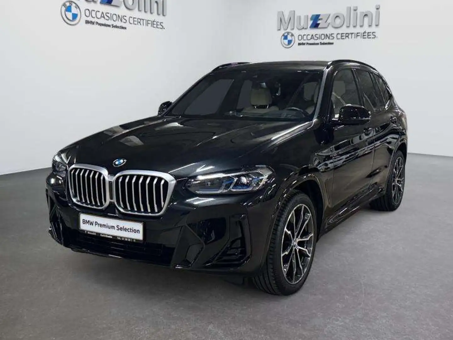 BMW X3 xDrive20d Noir - 1