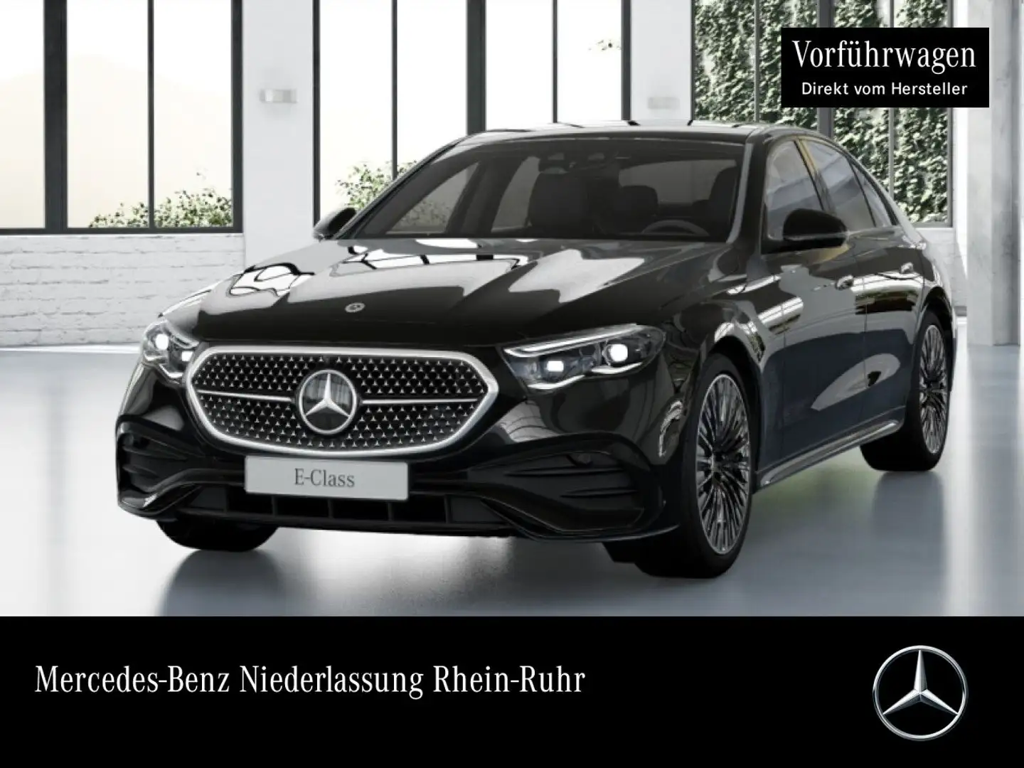 Mercedes-Benz E 200 AMG Sportpaket Night AMG 20" Distronic PTS Zwart - 1