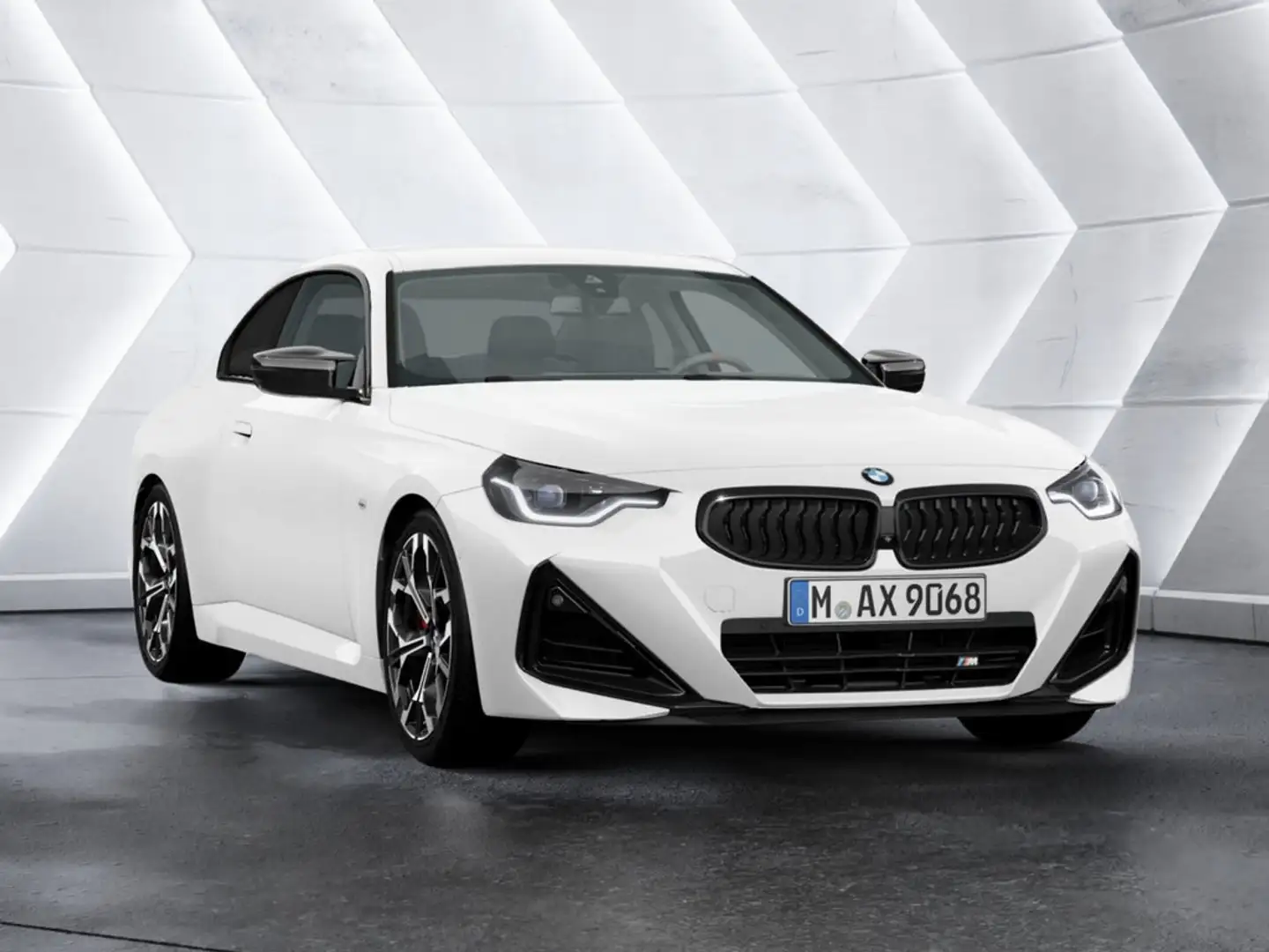BMW 240 Mi Coupe xDrive KAMERA H/K NAVI LED 360° Blanco - 2