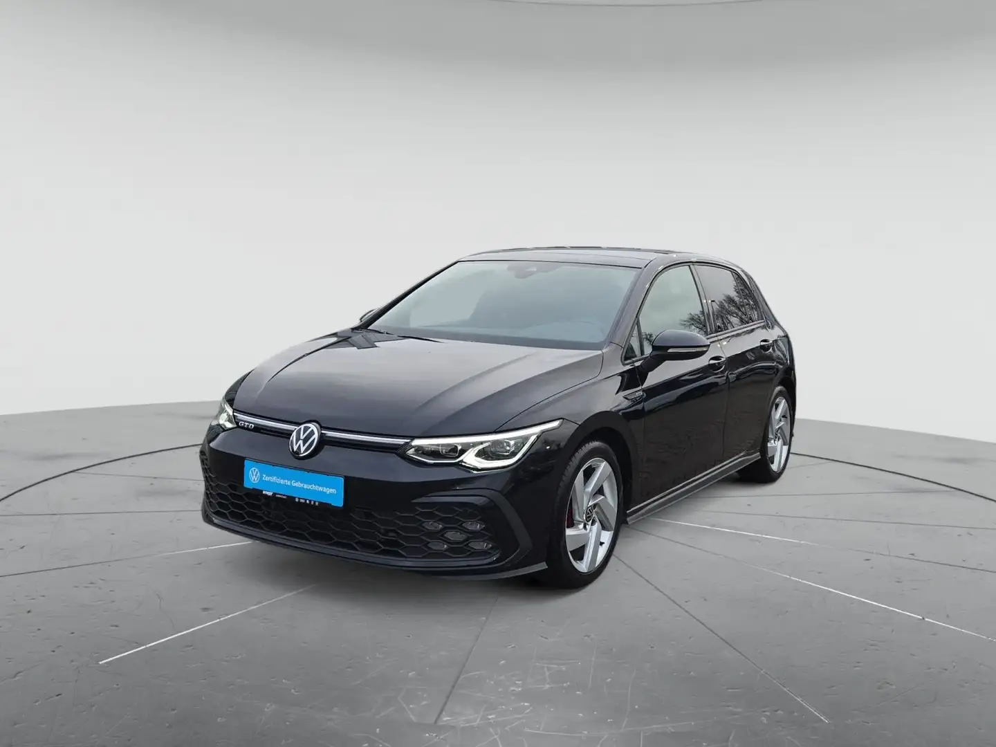 Volkswagen Golf VIII GTD 2.0 TDI DSG, KAM/PANO/NAVI/ACC/SHZ Schwarz - 2