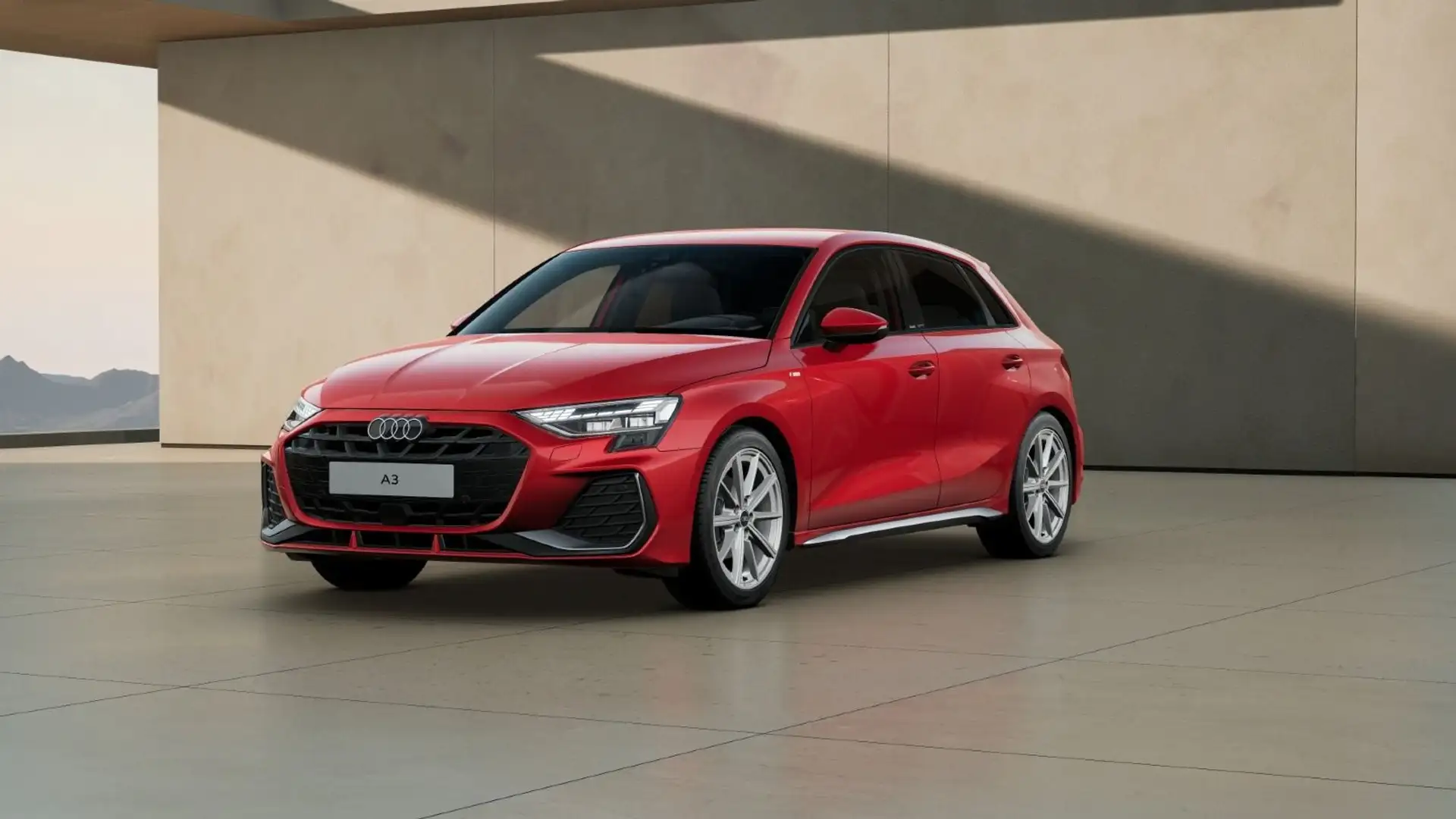 Audi A3 S line 35TFSI Navi LED ACC EPH Rot - 2