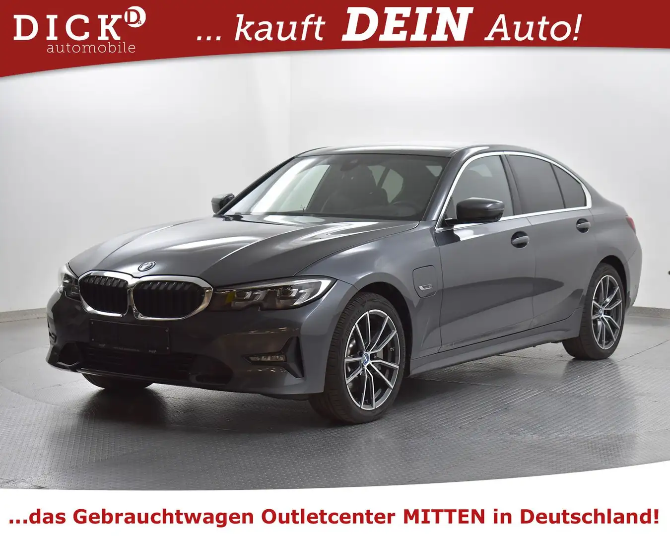 BMW 330 e Sport Aut. Sport Line PROF+VIRTU+360+HEAD+M Grau - 2
