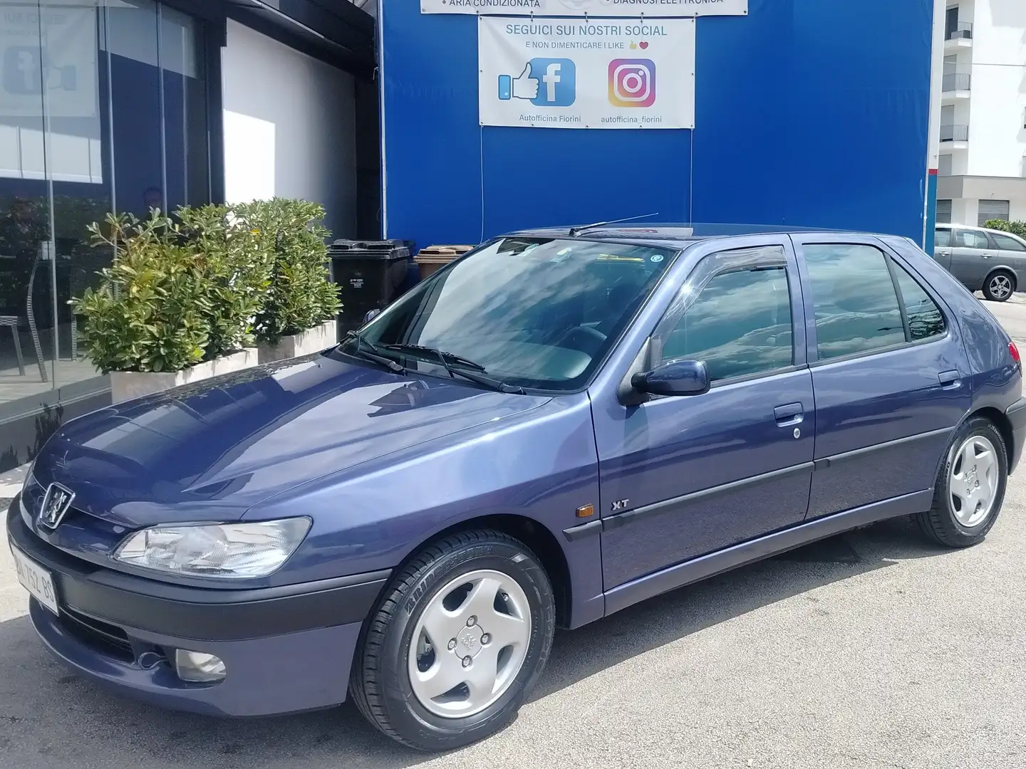 Peugeot 306 306 1997 5p 1.9 td XT c/2airbag,abs,CL,clima Kék - 1