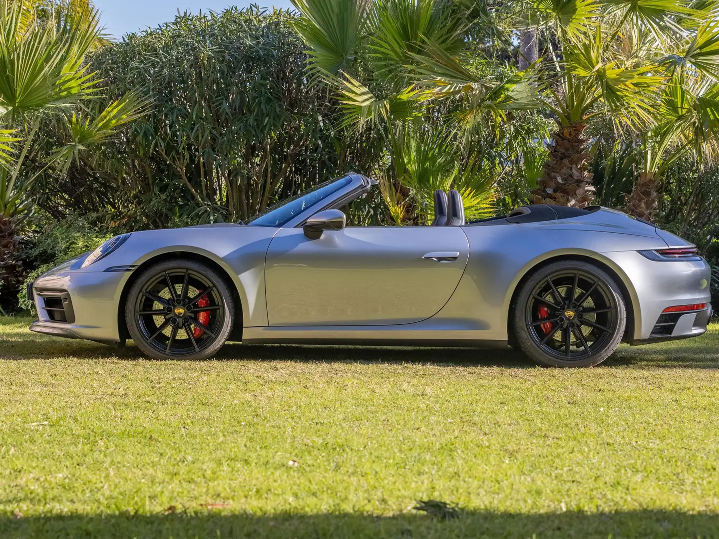 Porsche 911 911 Carrera Cabriolet 3.0i 450 GTS PDK Argent - 2