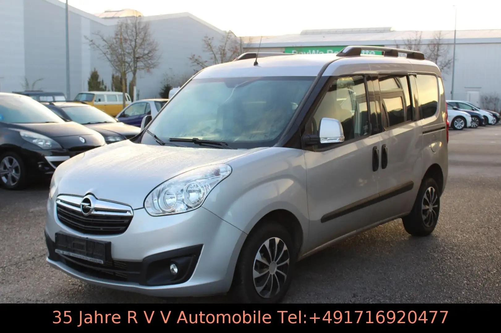 Opel Combo D 1.6 Kombi, 5-Sitze, Klima, TÜV Argent - 1