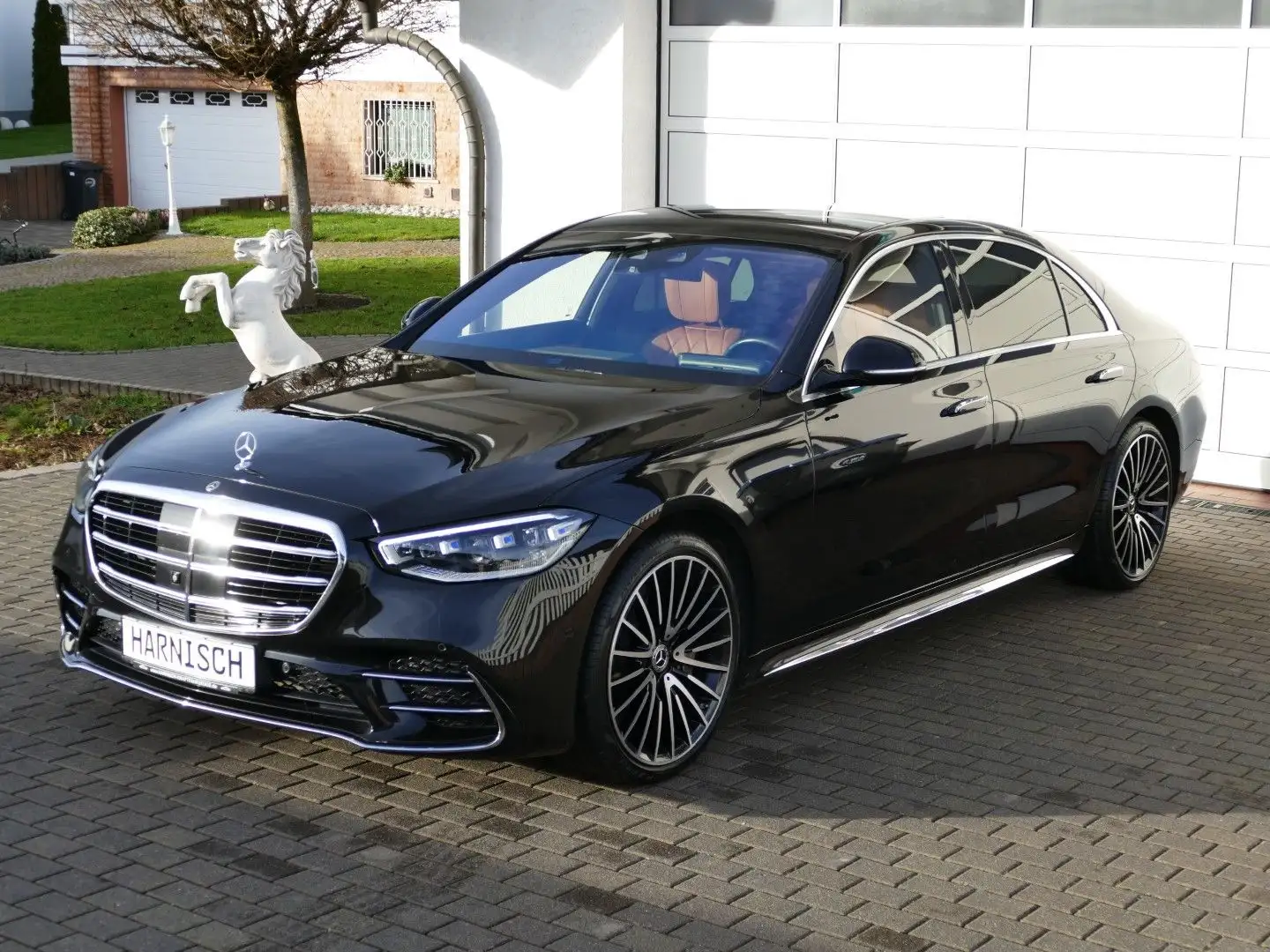 Mercedes-Benz S 580 4Matic Lang AMG * Panodach+21"AMG+Burmester ! Schwarz - 1