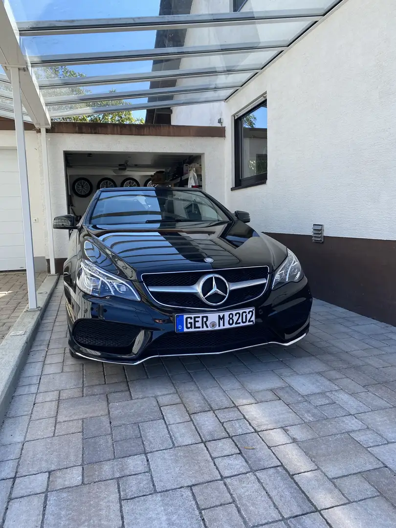 Mercedes-Benz E 300 Cabrio BlueEFFICIENCY 7G-TRONIC AMG Line Negro - 1