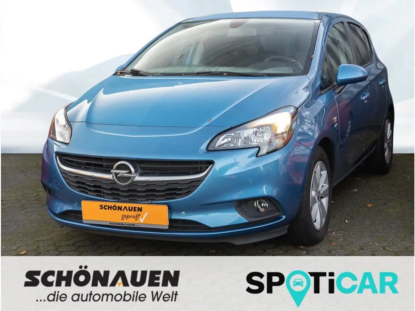 Opel Corsa 1.4 Active +RFK+PDC+L/SHZ+CARPLAY+KLIMA+BC+ Blau - 1
