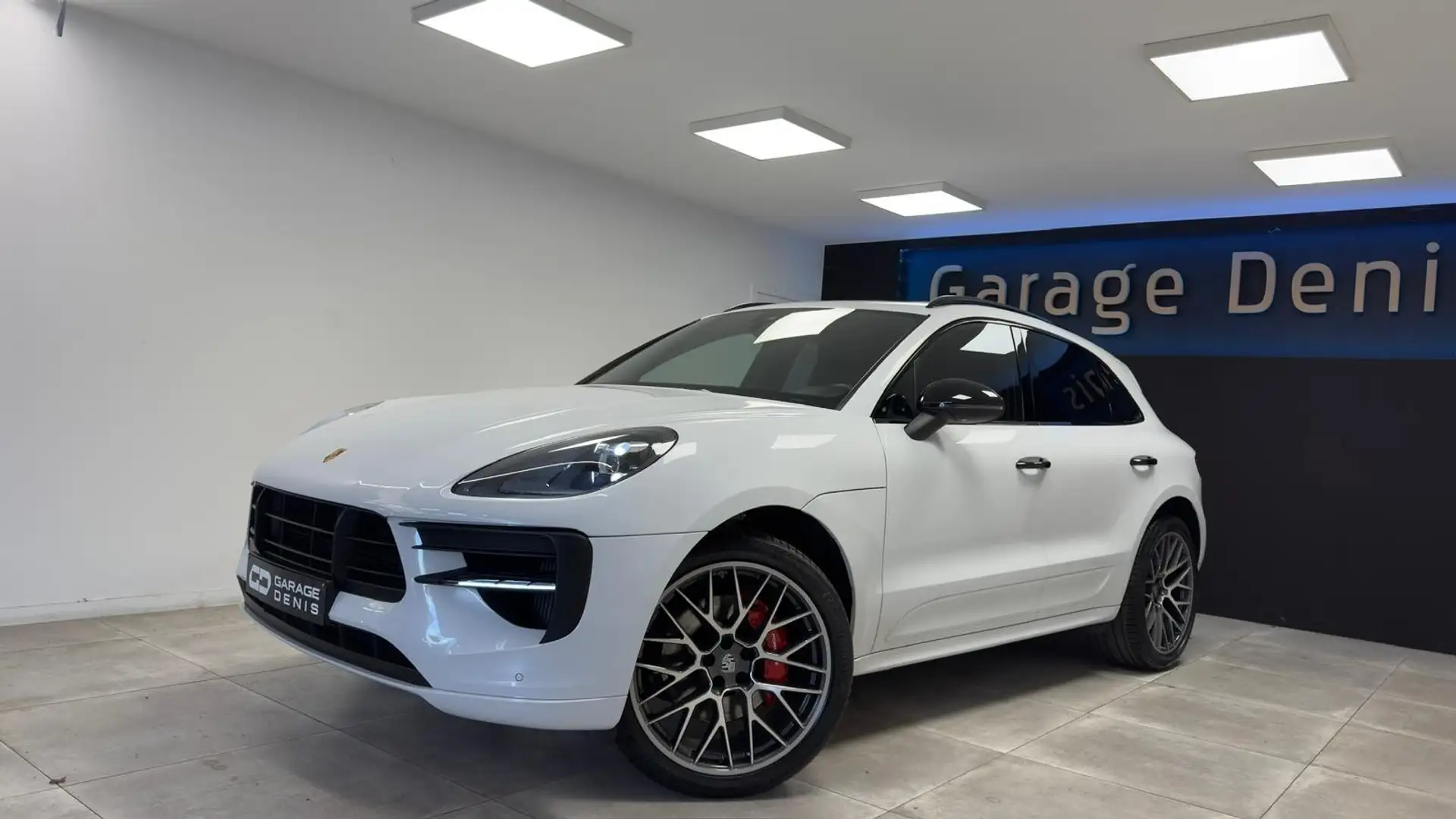 Porsche Macan S 3.0 V6 BiTurbo PDK*GPS+CAMERA*TOIT-PANO*LED*CUIR Blanc - 1