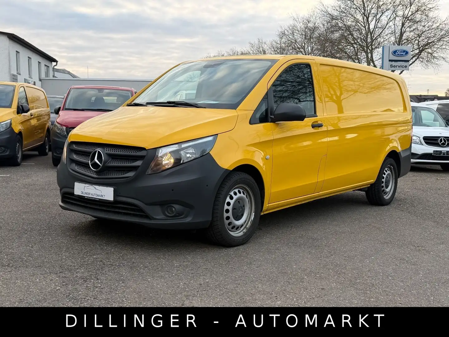 Mercedes-Benz Vito 114 CDI Aut. HA Extralang Navi Kam Temp SHZ Gelb - 2